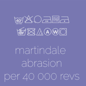 Martindale Abrasion per 40 000 revs