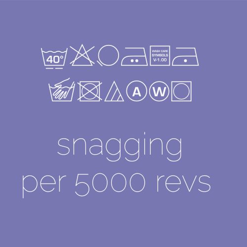 Snagging – per 5000 revs