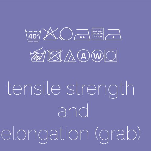 Tensile Strength & Elongation – Grab Method