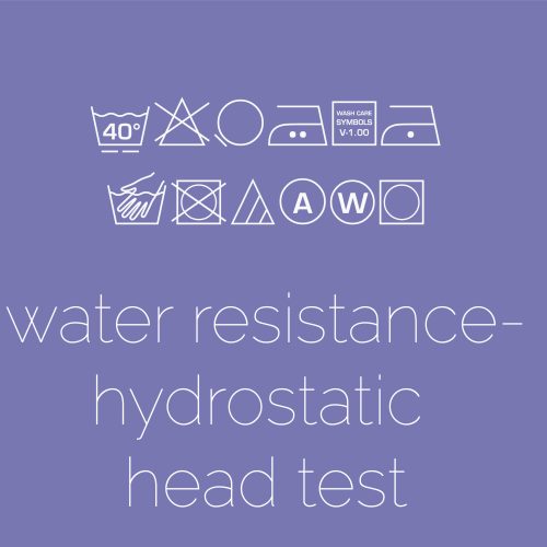 Water Resistance: Hydrostatic Head Test