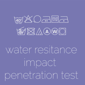 Water Resistance: Impact Penetration Test
