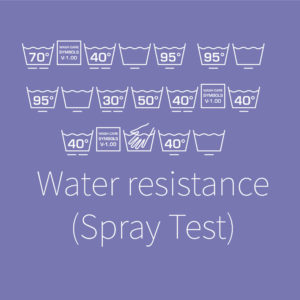 Water Resistance: Spray Test